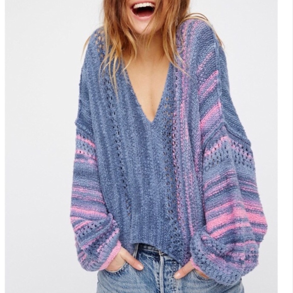 Free People Amethyst sweater